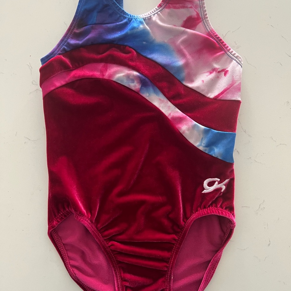 Velour GK Gymnastics Leotard